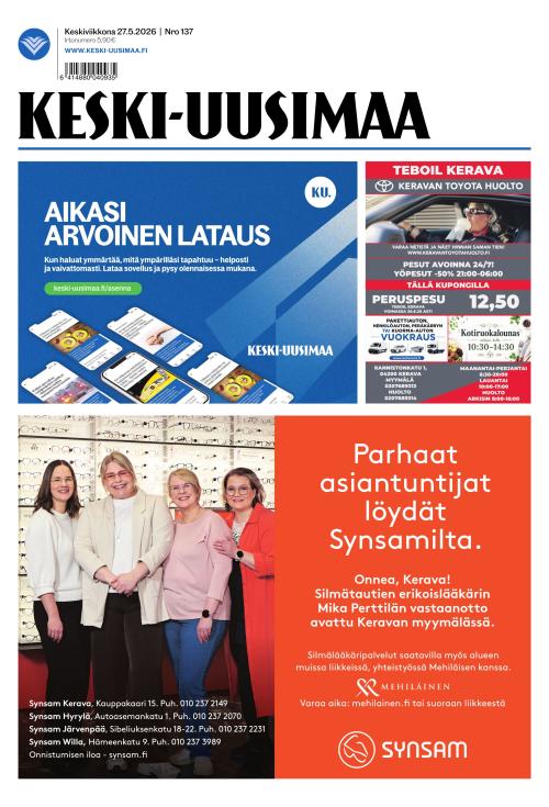Keski-Uusimaa 27.5.2026