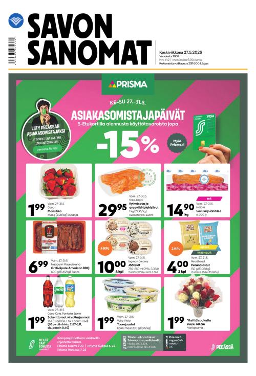Savon Sanomat 27.5.2026