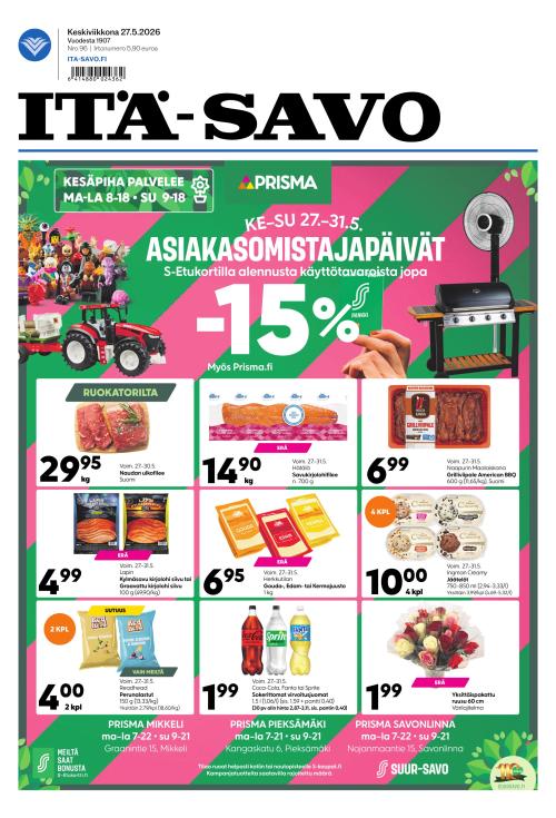 Itä-Savo 27.5.2026