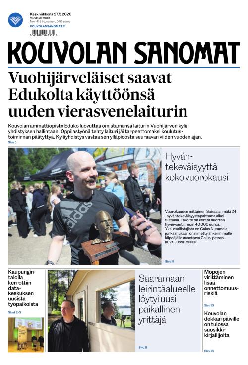Kouvolan Sanomat 27.5.2026