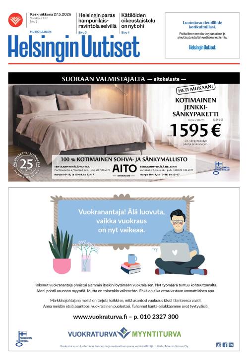 Helsingin Uutiset (Koillinen) 27.5.2026
