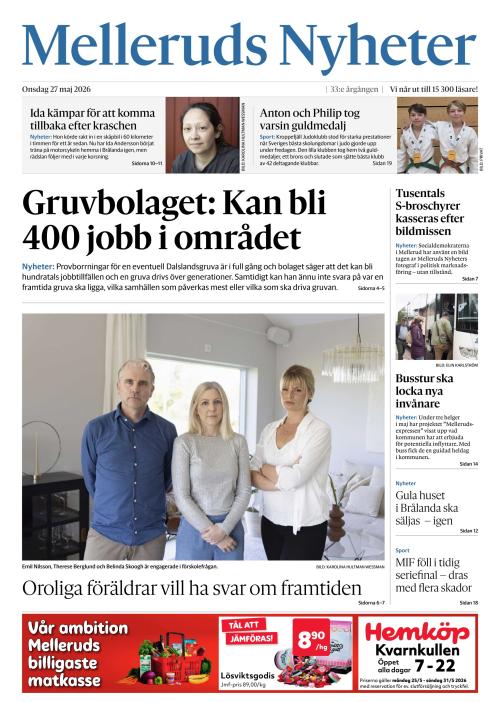 Melleruds nyheter 27.5.2026