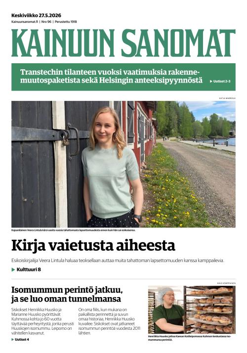 Kainuun Sanomat 27.5.2026