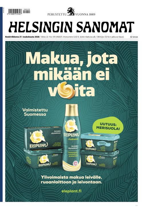 Helsingin Sanomat 27.5.2026