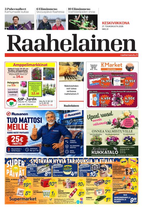 Raahelainen 27.5.2026