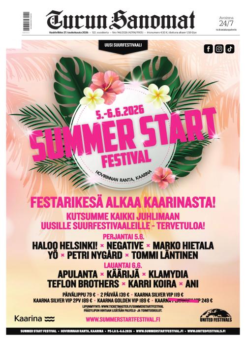 Turun Sanomat 27.5.2026