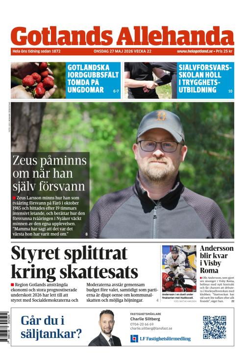 Gotlands Allehanda 27.5.2026