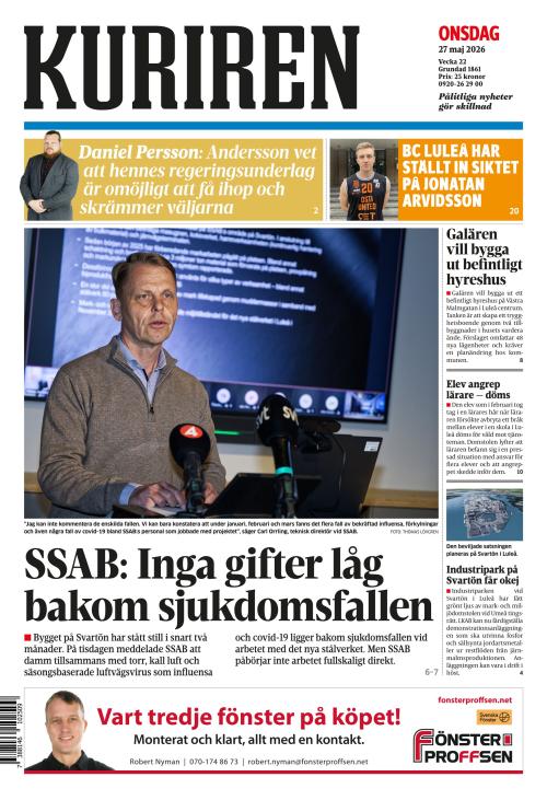 Norrbottens-kuriren 27.5.2026