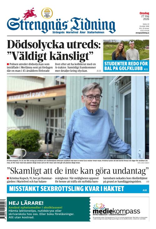 Strengnäs Tidning 27.5.2026