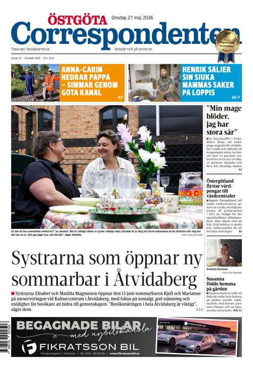 Östgöta Correspondenten 27.5.2026