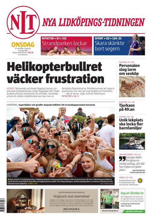 Nya Lidköpings-Tidningen 27.5.2026
