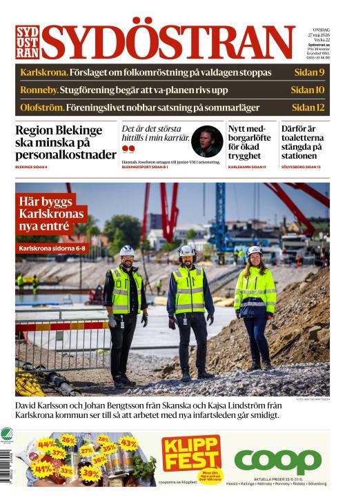Sydöstran 27.5.2026