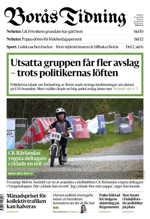 Borås Tidning 27.5.2026