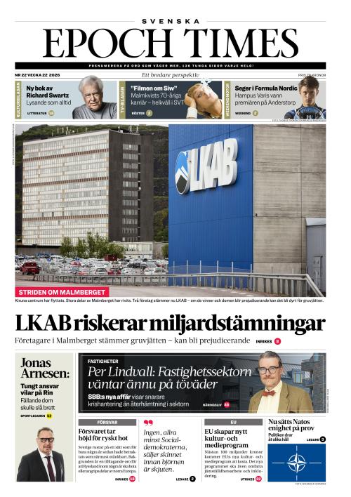 Svenska Epoch Times 22/2026