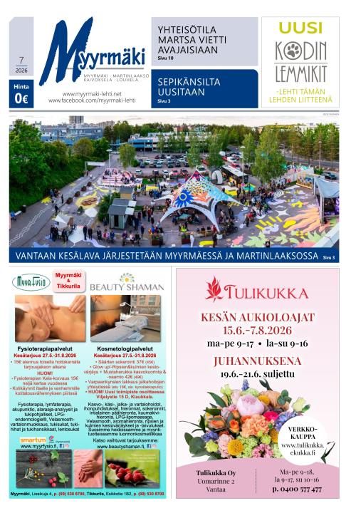 Myyrmäki-lehti 28.5.2026