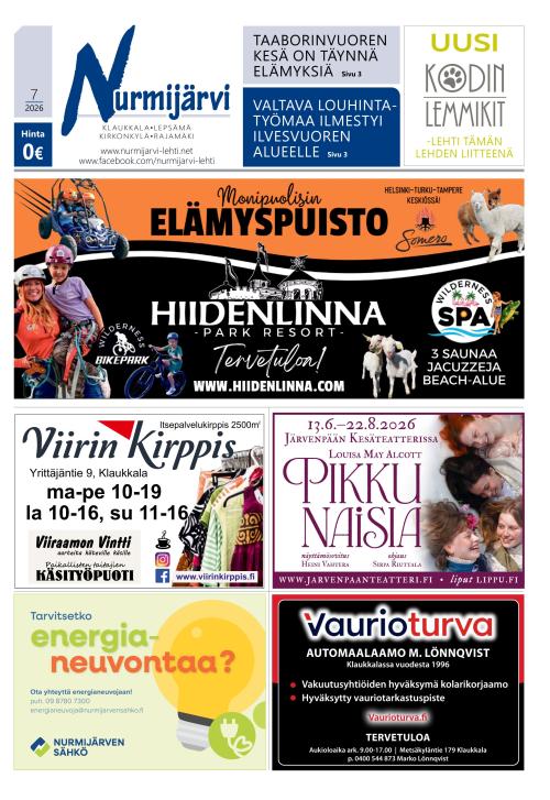 Nurmijärvi-lehti 28.5.2026