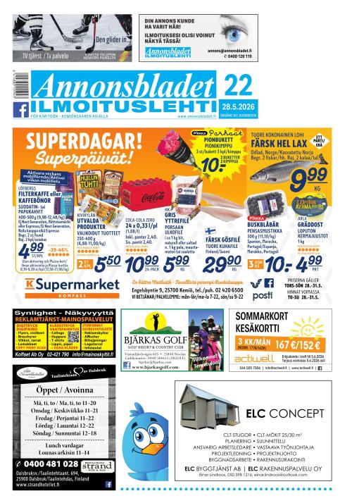 Annonsbladet 28.5.2026