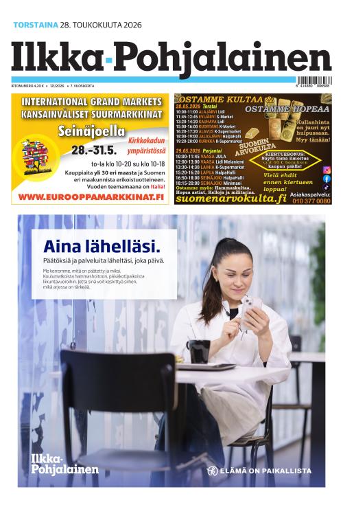 Ilkka-Pohjalainen 28.5.2026