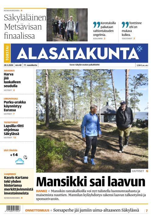 Alasatakunta 28.5.2026