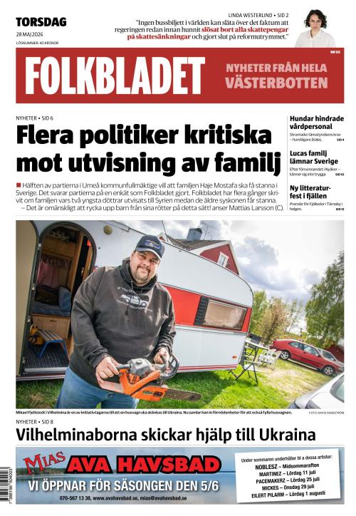 Folkbladet (Västerbotten) (SE) 28.5.2026