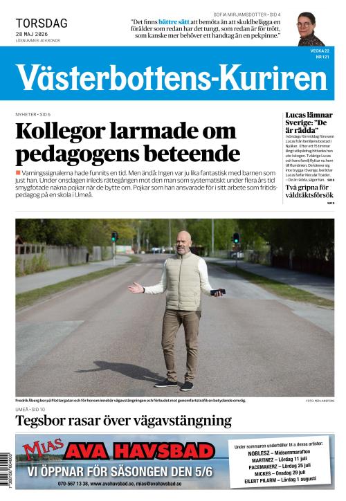 Västerbottens-Kuriren (SE) 28.5.2026