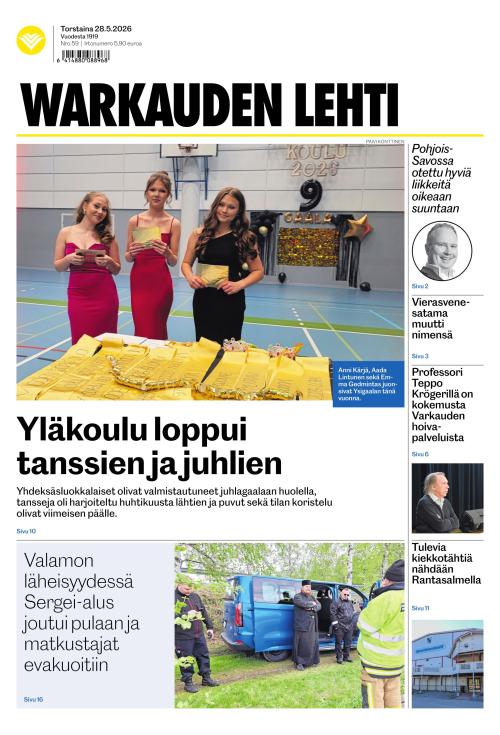 Warkauden Lehti 28.5.2026