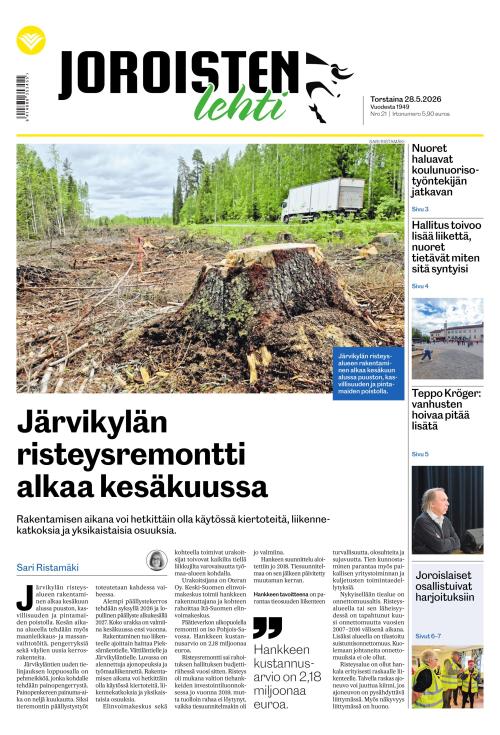 Joroisten Lehti 28.5.2026