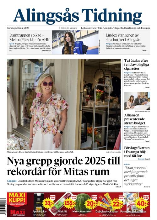 Alingsås Tidning 28.5.2026