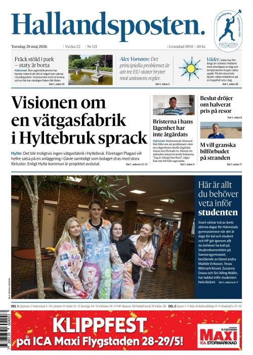 Hallandsposten 28.5.2026
