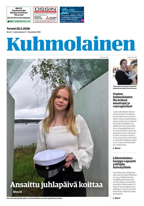 Kuhmolainen 28.5.2026