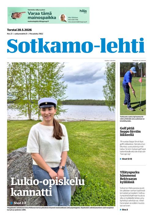 Sotkamo-lehti 28.5.2026