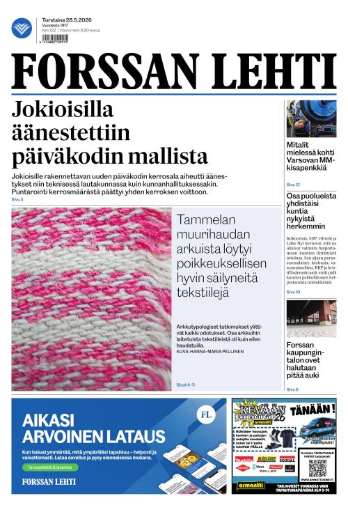 Forssan Lehti 28.5.2026