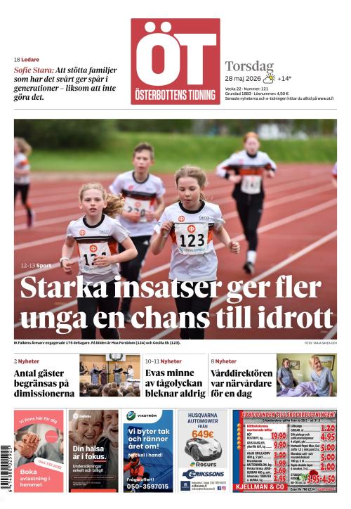 Österbottens Tidning 28.5.2026