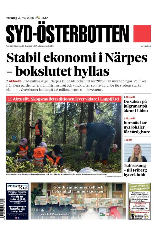 Syd-Österbotten 28.5.2026
