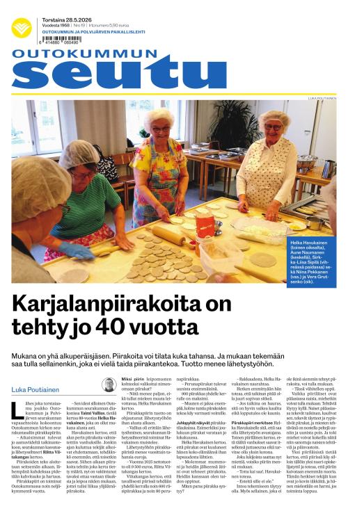 Outokummun Seutu 28.5.2026
