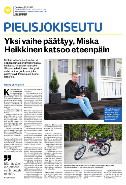 Pielisjokiseutu 28.5.2026