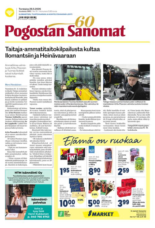 Pogostan Sanomat 28.5.2026