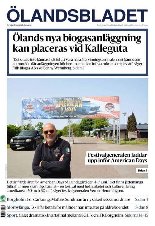 Ölandsbladet 28.5.2026