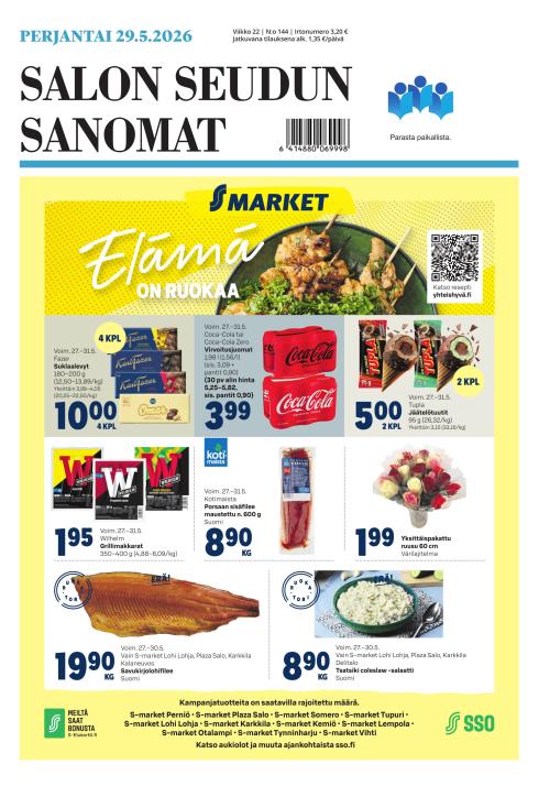 Salon Seudun Sanomat 29.5.2026