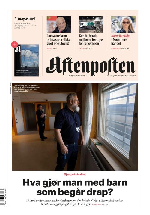 Aftenposten 29.5.2026