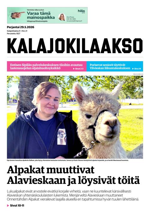 Kalajokilaakso ja Kalajaska 29.5.2026