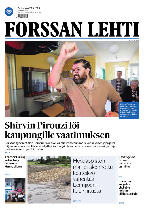 Forssan Lehti 29.5.2026