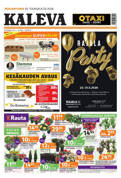 Kaleva 29.5.2026