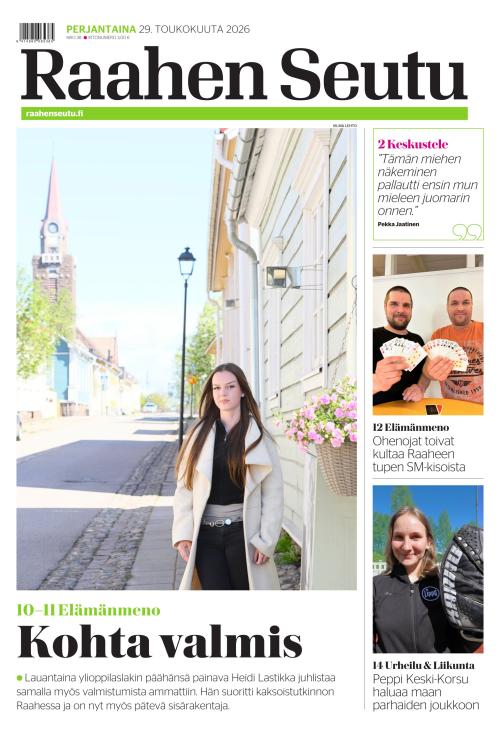 Raahen Seutu 29.5.2026