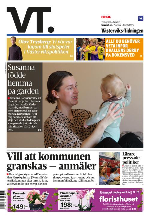 Västerviks-Tidningen 29.5.2026