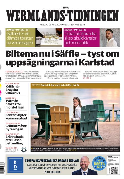 Nya Wermlands-Tidningen 29.5.2026
