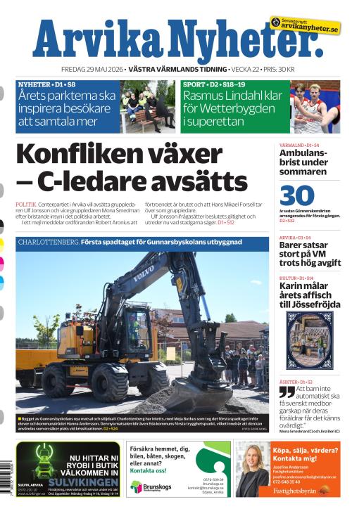 Arvika Nyheter 29.5.2026