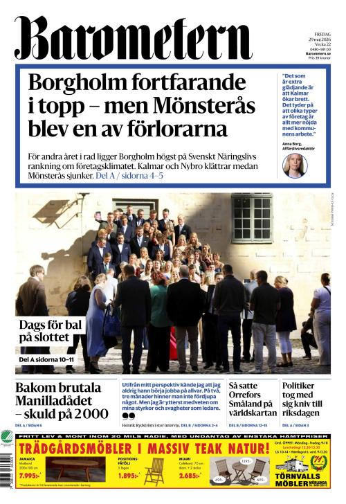 Barometern OT 29.5.2026