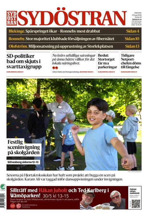 Sydöstran 29.5.2026