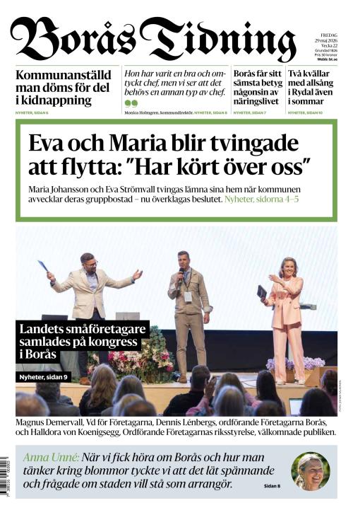 Borås Tidning 29.5.2026